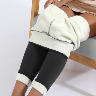 Legging thermique doublée en polaire pour femme