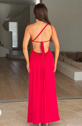 Frieda | Robe de soirée décolletée à une épaule – L'élégance rencontre la sensualité