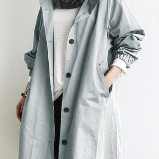 Manteau long pour femme avec coupe décontractée