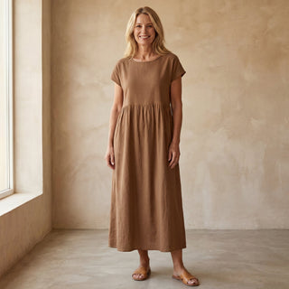 MILLA - ROBE ÉLÉGANTE EN COTON
