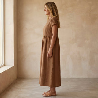 MILLA - ROBE ÉLÉGANTE EN COTON