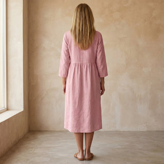 ANNA – Robe en Coton Décontractée