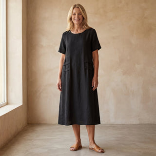 BERENA – Robe en Coton et Lin