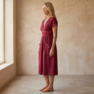LENORA – Robe Ample en Coton