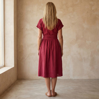 LENORA – Robe Ample en Coton