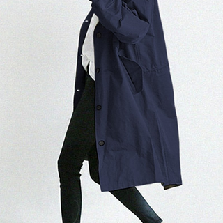 Manteau long pour femme avec coupe décontractée