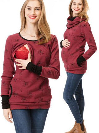 Sweat de maternité et portage – Confort pratique pour maman et bébé