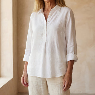BEREVA - CHEMISE EN COTON ÉLÉGANTE