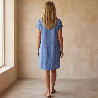 MARINIA - Robe bohème en coton