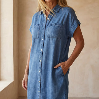 ELENORE - Robe en denim