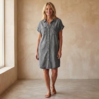 ELENORE - Robe en denim