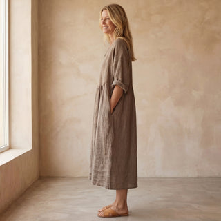 MELANIA – Robe Bohème en Coton