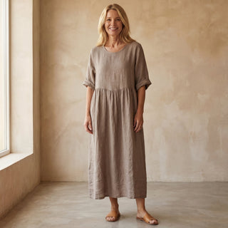MELANIA – Robe Bohème en Coton