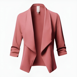 Blazer léger pour femme avec coupe ouverte
