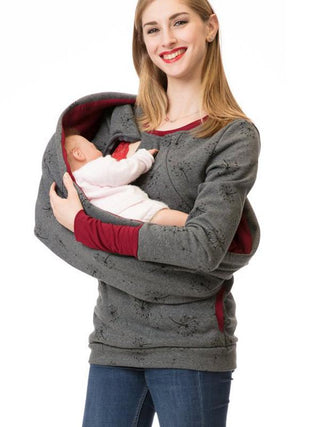 Sweat de maternité et portage – Confort pratique pour maman et bébé