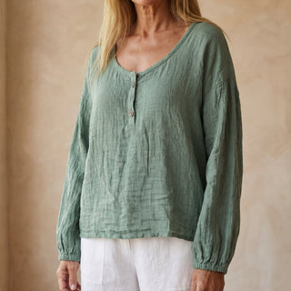 ANARIA - CHEMISE EN COTON ÉLÉGANTE