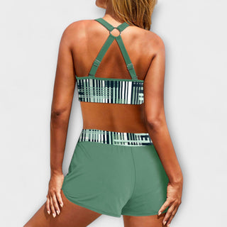 Janelle - Bikini Canale avec Taille Haute