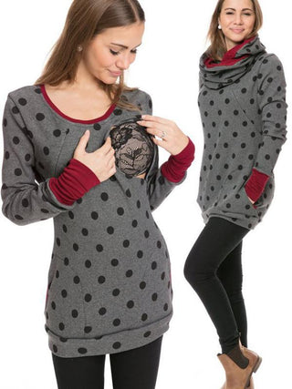 Sweat de maternité et portage – Confort pratique pour maman et bébé