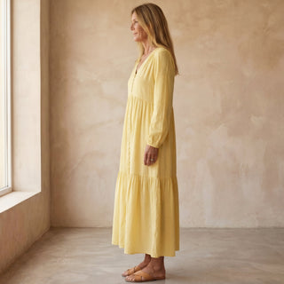 SAREDAS - ROBE CONFORTABLE EN COTON