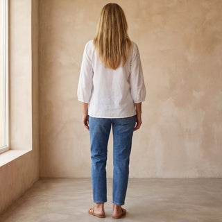 ANDORA – Chemise en Coton à Imprimé Ethnique