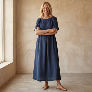 ARANDA - Robe confortable en coton