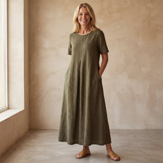 ARANDA - Robe confortable en coton
