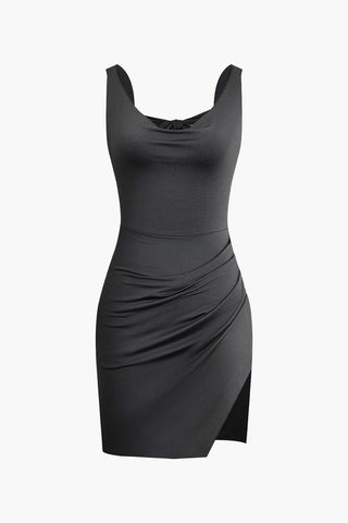 Amara | Robe Minikleid Bodycon à Dos Nœud – Silhouette Sensuelle pour Occasions Spéciales