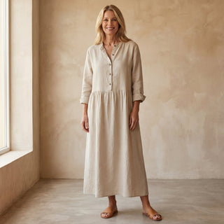 MARANA - ROBE EN COTON DÉCONTRACTÉE