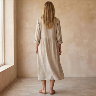 MARANA - ROBE EN COTON DÉCONTRACTÉE