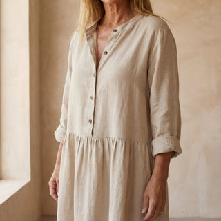 MARANA - ROBE EN COTON DÉCONTRACTÉE