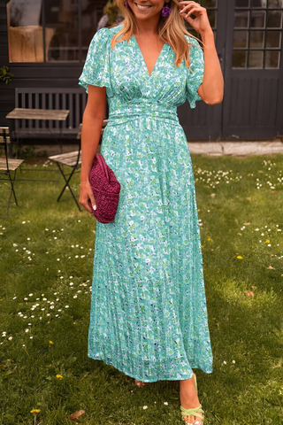 Ava™ | Robe maxi élégante avec décolleté en V et coupe féminine
