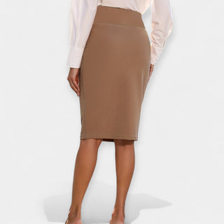 Jupe Midi Taille Haute