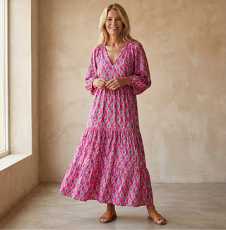 SANDY - ROBE LONGUE CONFORTABLE ET TENDANCE