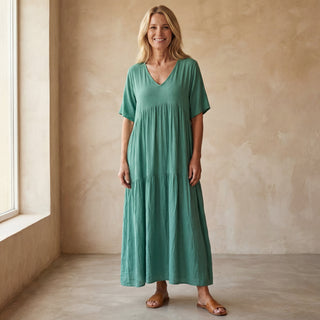 IRATIA - Robe confortable en coton