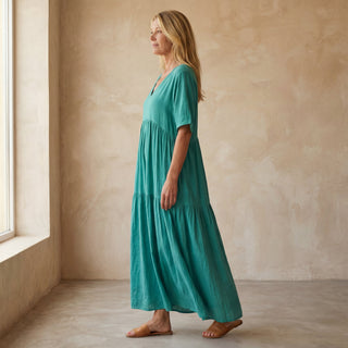 IRATIA - Robe confortable en coton
