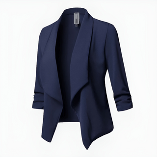 Blazer léger pour femme avec coupe ouverte