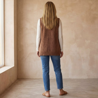 AROLA - Gilet en tricot douillet