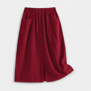 Jupe Midi avec Lavage