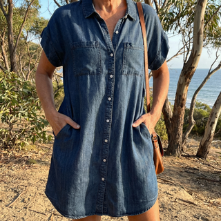 Sofia™ - Robe en denim décontractée