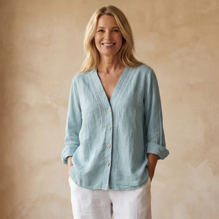 ARADANA – Chemise Bohème en Lin