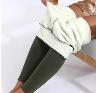 Legging thermique doublée en polaire pour femme
