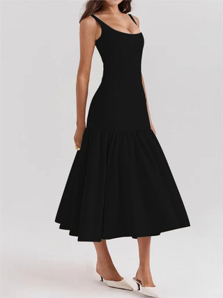Evelyn | Robe Maxikleid à Volants Élégante pour Occasions Stylées