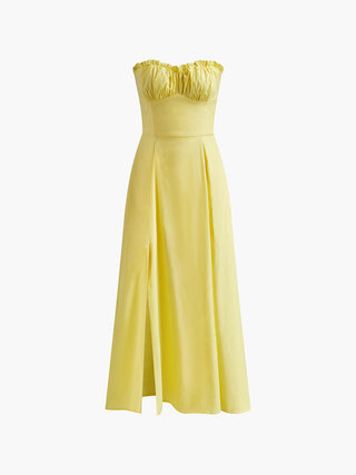 Anneliese | Robe d'été romantique avec bustier & ligne A