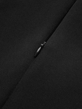 Robin | Robe midi élégante sans manches avec design plissé