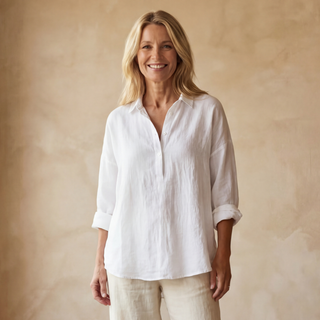 BEREVA - CHEMISE EN COTON ÉLÉGANTE