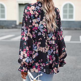 Evangeline™ Blouse pour femmes avec motif floral