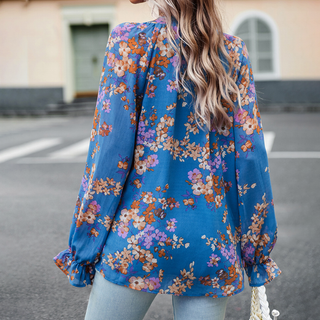 Evangeline™ Blouse pour femmes avec motif floral