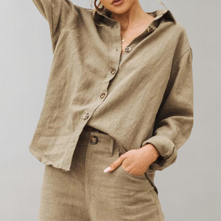 Blouse Femme Annabelle™ Effet Lin