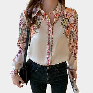 Blouse Femme Emily™ à Motif Floral