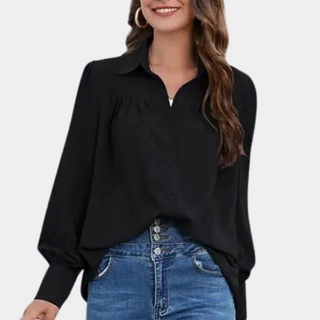 Ava™ Blouse Femme à Manches Bouffantes